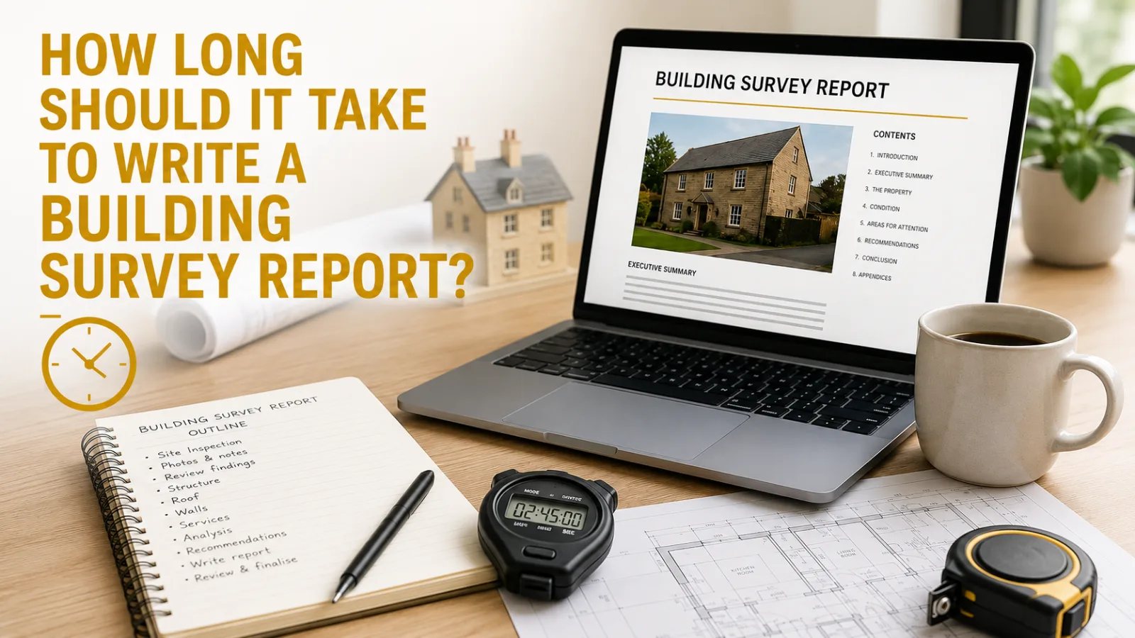 Surveyor Timing How Long To Write A Survey Report